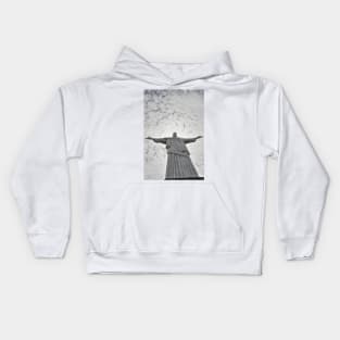 Cristo Redentor with Aureole, Corcovado - Rio de Janeiro Kids Hoodie